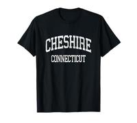 Design sportif vintage du Cheshire Connecticut CT T-Shirt