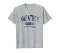 Design sportif vintage du Marathon New York NY T-Shirt