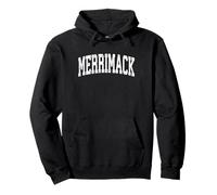 Design Sportif Vintage Merrimack New Hampshire NH Sweat à Capuche