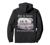 Design Squelette Get in Loser We're Going Haunting Sweat à Capuche