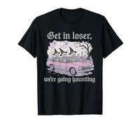 Design Squelette Get in Loser We're Going Haunting T-Shirt