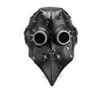 Design steampunk avec sangles réglables pour costume d'Halloween et moto - Équipement de protection en cuir synthétique