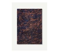 Design stellaire - Tapis contemporain Mad Men - Blue Star - 230 x 330 CM