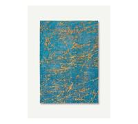 Design stellaire - Tapis contemporain Mad Men - Foudre Turquoise - 80 x 150 CM