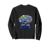 Design Street Art Vibes Urban Graffiti Sweatshirt
