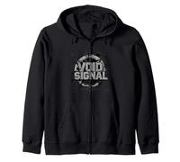 Design Streetwear de Transmission de Signal Vide Sweat à Capuche