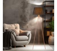 Design Support de Lampe Tissu la Vie Chambre Plafonniers Récolte Cuivre