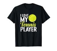 Design Supporter I Love My Tennis Player T-Shirt