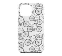 Design sur Le thème du Cyclisme avec Art Minimaliste du vélo Coque pour iPhone 13 Pro Max