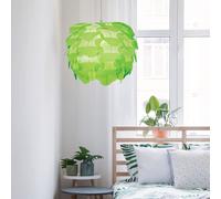 Design Suspendu Couvrir Lampe Salle à Manger Abat-Jour Enfichable Vert Fleur Big
