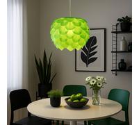 Eglo Lampe à Pendre Design Plafond 1 Lumière Verte Fût E27 1-flammig