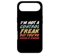 Design SVG Amusant de I'm Not A Control Freak But Coque pour iPhone Air