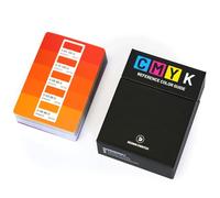 Design Swatch Un guide de référence des couleurs CMJN avec 50 cartes et 350 couleurs axées sur le design