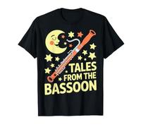 Design Tales from The Bassoon Moon & Stars T-Shirt