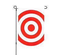 Design Target Drapeaux de jardin double face, décoration saisonnière pour cour avant porche