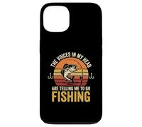 Design The Voices in My Head are Telling Me to Go Fishing Coque pour iPhone 13