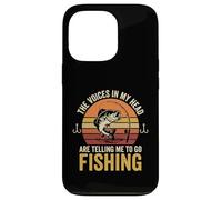 Design The Voices in My Head are Telling Me to Go Fishing Coque pour iPhone 13 Pro
