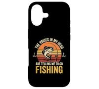 Design The Voices in My Head are Telling Me to Go Fishing Coque pour iPhone 17