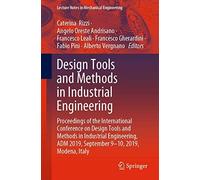 Design Tools And Methods In Industrial Engineering