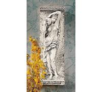 Design Toscano AH1480 Vierges des Eaux Frise Murale la Dordogne, Marron, 9 x 18 x 56 cm