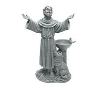 Statue de jardin - Design Toscano - JE14106 - Gris - Pierre concassée - Finition imitation pierre