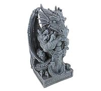 Design Toscano CL2897 Sword le Dragon arthurien Statue Gris 24 x 21,5 x 40,5 cm