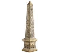 Design Toscano CL51714 Statue dorée Obélisque de l’Ancienne Égypte Or 15 x 15 x 67,5 cm