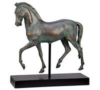 Design Toscano EU4807 Sculpture Cheval Classique d'Etude, Vert-de-Gris, 19 x 53.5 x 61 cm