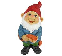 Design Toscano Garden GNOME Statue - Arrosez it Off Harry Statue GNOME Canalisé Fontaine - Fontaine Garden GNOME - Pelouse GNOME