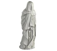 Design Toscano NG31567 Statue d’un pleurant français Moyen Blanc Cassé 10 x 11,5 x 26,5 cm