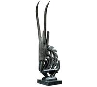Design Toscano NG33040 Sculpture de l'Ethnie Bambara, Noir, 12.5 x 20.5 x 61 cm