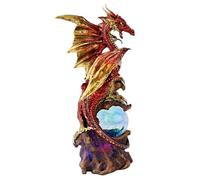 Design Toscano orbe dragon défendeur de la source de vie