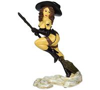 Design Toscano PD0413 Statuette Sorcière Tentatrice Tatouée, Multicolore, 9 x 21.5 x 28 cm
