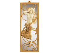 Design Toscano PD0508 Miroir Art Nouveau Salon parisien Ivoire 2,5 x 18 x 47 cm