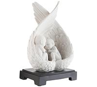Design Toscano PD2389 Statue d’Un bébé Ange endormi Blanc 10 x 15 x 24 cm