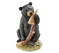 Design Toscano QL56987 Statue de Honey Le bébé Ours Noir Curieux Multicolore 20,5 x 21,5 x 35,5 cm