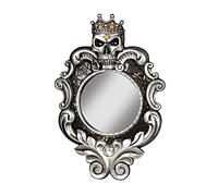 Design Toscano QS23526 Miroir Mural Plus Belle d’Entre Toutes Argent 5 x 25,5 x 37 cm