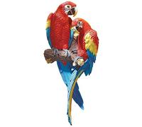 Design Toscano Sculpture murale Aras Macao tropicaux
