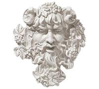 Design Toscano Sculpture murale homme vert Bacchus dieu du vin