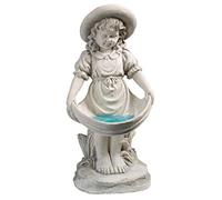 Design Toscano SH38101213 Statue de Sophie dans sa Robe d’été Multicolore 26,5 x 26,5 x 53,5 cm