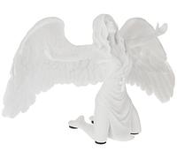 Design Toscano Statue ange Prier pour la paix en résine de marbre