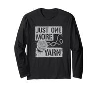 Design Tricot Femme Just One More Yarn Manche Longue
