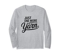 Design Tricot Femme Just One More Yarn Manche Longue