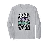 Design Tricot Femme Just One More Yarn Manche Longue