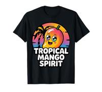 Design Tropical Mango Spirit pour Les Amateurs de Fruits des Caraïbes T-Shirt