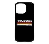 Design Urbain Vintage à Rayures rétro Providence Rhode Island Coque pour iPhone 15 Pro Max