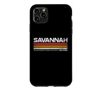 Design Urbain Vintage à Rayures rétro Savannah Georgia Coque pour iPhone 11 Pro Max
