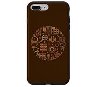 Design usé de production musicale et audio Coque pour iPhone 7 Plus/8 Plus