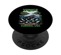 Design Venise Floride USA PopSockets PopGrip Adhésif