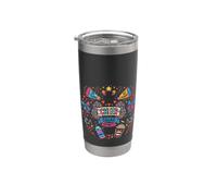 Design vibrant Cheer Squad Spirit Game Day Fan Gobelet isotherme en acier inoxydable double paroi